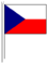 The Czech Republic's national flag