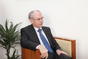 Předseda Evropské rady Herman van Rompuy ve Strakově akademii