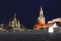 Klasický pohled na Rudé náměstí v Moskvě