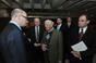 Premiér Sobotka s ministrem kultury Hermanem a delegací navštívili Americké muzeum holocaustu ve Washingtonu, 18.listopadu 2014.