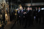 Premiér Sobotka s ministrem kultury Hermanem a delegací navštívili Americké muzeum holocaustu ve Washingtonu, 18.listopadu 2014.