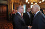 Premiér Sobotka s delegací se setkal s americkým viceprezidentem Bidenem, 18. listopadu 2014.