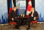 Předseda vlády Petr Nečas se v Chicagu před summitem NATO sešel s kanadským premiérem Stephanem Harperem, 20. května 2012