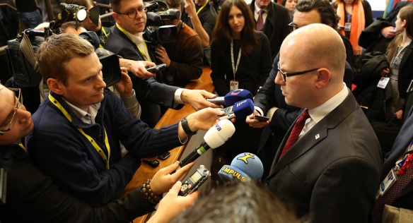 Comments of Prime Minister Bohuslav Sobotka before the meeting of the European Council, 17th of March 2016.