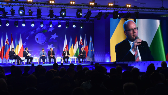 Projev předsedy vlády Bohuslava Sobotky na plenárním panelu Ekonomického fóra v polské Krynici, 6. září 2016.