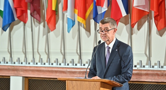 Projev českého premiéra na galavečeru v Černínském paláci, 12. března 2019.