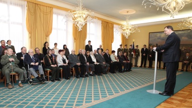 Projev předsedy vlády Petra Nečas u příležitosti předání osvědčení účastníkům odboje proti komunismu, 18. února 2013