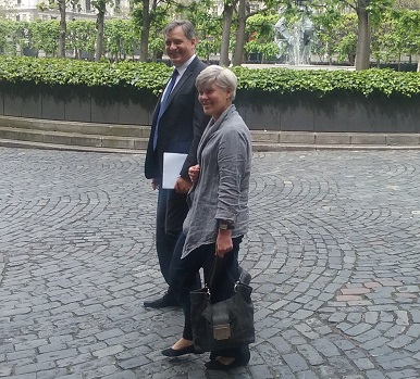 Ministr Dienstbier se na jednodenní pracovní návštěvě v Londýně sešel s Kate Green