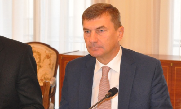 Místopředseda Komise Andrus Ansip navštívil 12. října Prahu.