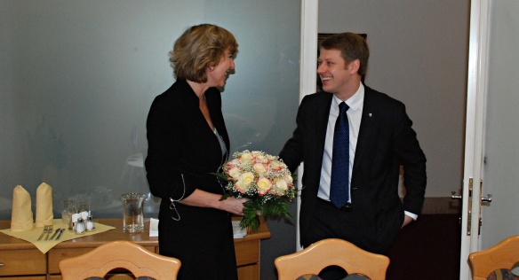 Státní tajemník Prouza se ve středu 26. února 2014 setkal s eurokomisařkou Connie Hedegaard. 