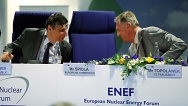 Jan Fischer a Mirek Topolánek, Evropské jaderné energetické fórum / PM Jan Fischer and Mirek Topolánek European Nuclear Energy Forum (ENEF), 29.5.2009