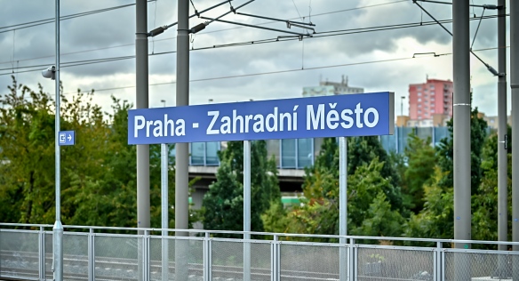 Předseda vlády otevřel novou železniční stanici, 24. září 2021.