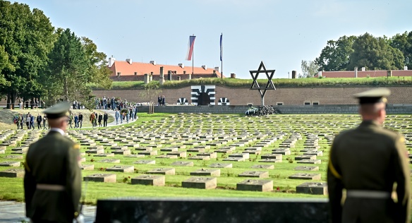 Terezínská tryzna k uctění obětí nacistické perzekuce, 5. září 2021.