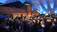 Slavnostní shromáždění k 70. výročí osvobození koncentračního tábora Auschwitz-Birkenau v Osvětimi, 27. ledna 2015.