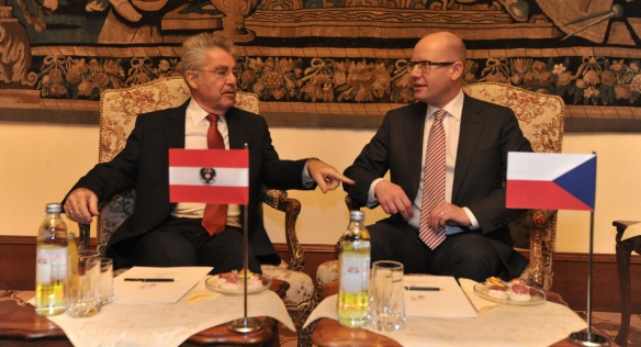 On Thursday, 11 December 2014, Prime Minister Bohuslav Sobotka met the President of Austria, Heinz Fischer.