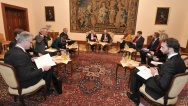Premiér Bohuslav Sobotka se ve čtvrtek 11. prosince 2014 sešel se spolkovým prezidentem Rakouska Heinzem Fischerem.