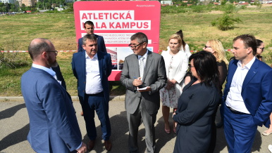 Ministři a ministryně při prohlídce Campusu Brno, kde město plánuje velké investice.