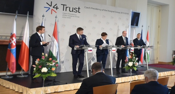 Ve středu 8. června se v Praze uskutečnil oficiální summit předsedů vlád Visegrádské skupiny.