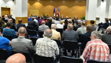 Setkání vlády se starosty měst a obcí v Jihomoravském kraji na brněnském výstavišti.