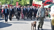 Předseda vlády Bohuslav Sobotka v sobotu 29. srpna 2015 navštívil mezinárodní výstavu Země živitelka.