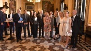 Předseda vlády Bohuslav Sobotka navštívil v pondělí 22. srpna 2016 Národní divadlo v Praze. 