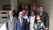 Předseda vlády se setkal s českými krajany v Srbské republice, 2. září 2015.