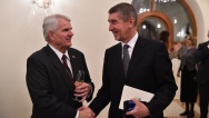 Novoroční setkání premiéra se zástupci diplomatických misí v ČR, 23. ledna 2018.