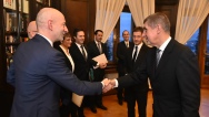 Předseda vlády Andrej Babiš se setkal s ministerským předsedou Svobodného státu Sasko Michaelem Kretschmerem, 24. ledna 2018.
