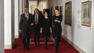 Předseda vlády Bohuslav Sobotka v pátek 29. dubna 2016 jednal s členkou Evropské komise Marianne Thyssenovou. 