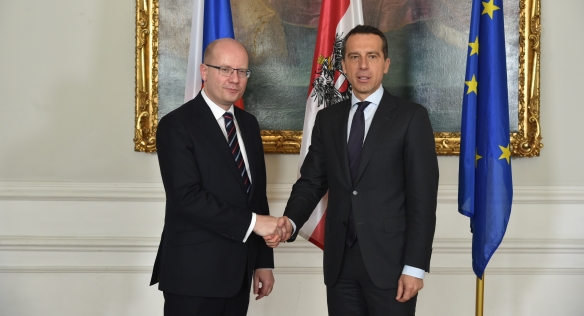 Předseda vlády ČR Bohuslav Sobotka dne 24. června 2016 navštívil Rakousko.