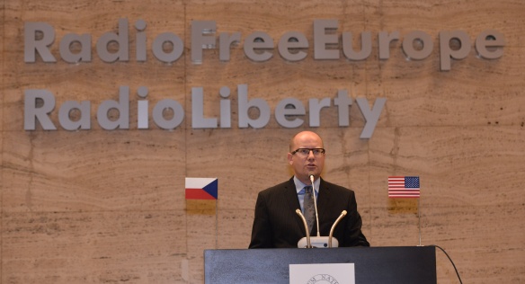 On 30 June 2015, Prime Minister Bohuslav Sobotka attended a gala reception to celebrate the 20th anniversary of Radio Free Europe’s relocation. 