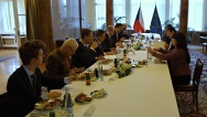Premiér Sobotka se setkal s místopředsedou Evropské komise Šefčovičem.
