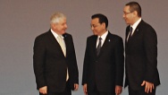 Premiér Jiří Rusnok se během summitu 26. listopadu 2013 v Bukurešti setkal s předsedou vlády Čínské lidové republiky Li Kche-čchiangem. 