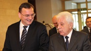 Premiér Petr Nečas se setkal s velvyslanci členských a kandidátských zemí Evropské unie, 30. listopadu 2012