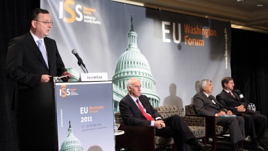 Premiér Petr Nečas na konferenci EU-Washington, 27. října 2011