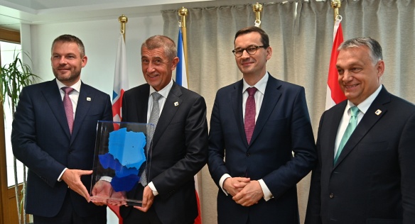 Česká republika přebrala 20. června 2019 v Bruselu předsednictví V4 od Slovenska.