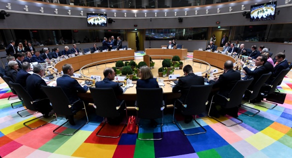 Jednání Evropské rady, 9. března 2017. Zdroj: Evropská rada.