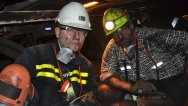 Premiér navštívil 30. dubna 2015 Důlní závod 1 v lokalitě Lazy.