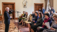 Laureátem ceny předsedkyně RVVI se stal dlouholetý redaktor časopisu Vesmír Ivan Boháček, 24. listopadu 2022.