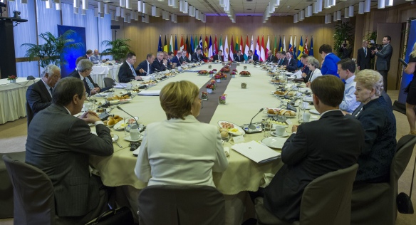 Jednání Evropské rady v Bruselu, 20. října 2017. Zdroj: Evropská rada. 