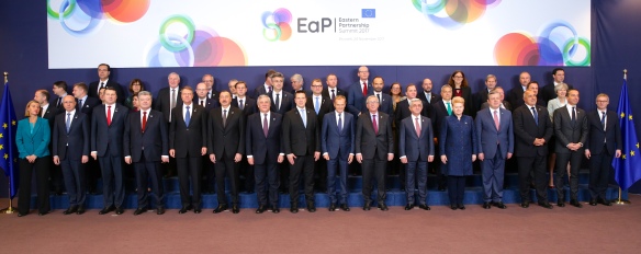 Předseda vlády Bohuslav Sobotka se zúčastnil summitu Východního partnerství, 24. listopadu 2017. Zdroj: The European Union.