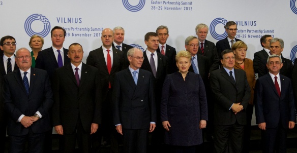 Premiér Jiří Rusnok se 29. listopadu 2013 ve Vilniusu zúčastnil summitu Východního partnerství EU, foto: Rada Evropy