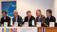 Mirek Topolánek zahájil konferenci Výzkumní pracovníci v Evropě bez bariér, 28.4.2009