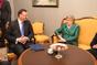 Předseda vlády ČR Petr Nečas se ve čtvrtek 18. dubna 2013 setkal s předsedkyní Parlamentu Estonské republiky Enou Ergmovou