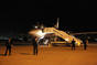 Kontrola letadla po příletu delegace České republiky do Bagdádu, 22. května 2011