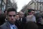 Premiér Sobotka uctil nedělním pochodem v Paříži oběti teroristického útoku, 11. ledna 2015.