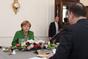 Premiér Petr Nečas se setkal se spolkovou kancléřkou Spolkové republiky Německo Angelou Merkelovou, 3. dubna 2012