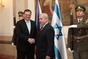 Premiér Petr Nečas se setkal s izraelským předsedou vlády Benjaminem Netanjahuem, 17. května 2012