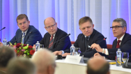 Premiér Sobotka se v úterý 4. října 2016 zúčastnil společně s premiérem Slovenské republiky Ficem 11. ročníku Evropského jaderného fóra v Bratislavě.