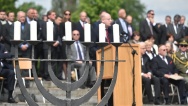 Předseda vlády ČR Bohuslav Sobotka se zúčastnil Terezínské tryzny, 21. května 2017.
